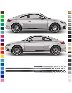 "Rallye" sticker set/décor universal matching in desired color