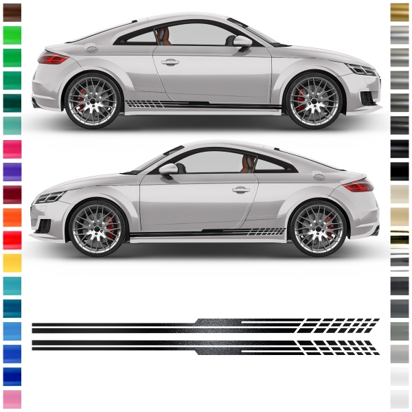 "Rallye Aufkleber Set - Individuelles Design für jedes Fahrzeug"