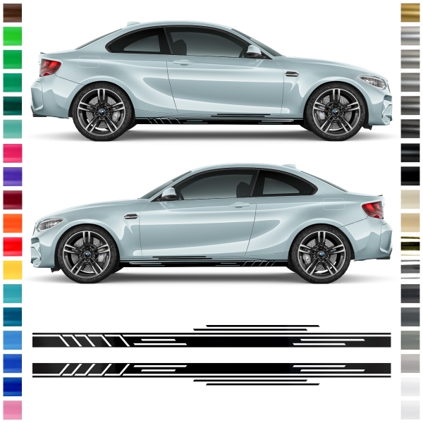 "Präzise Lineal Aufkleber: Universell passend & individuell in Wunsc