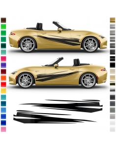 "Blitz" sticker set/décor universal matching in desired color