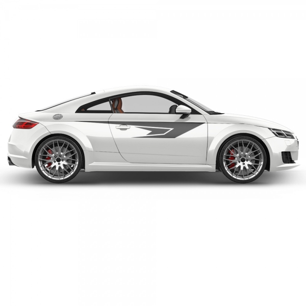 Kralle Aufkleber Set - Dekor in Wunschfarbe | Universell passend