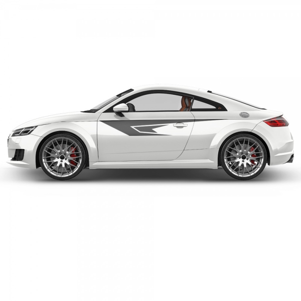 Kralle Aufkleber Set - Dekor in Wunschfarbe | Universell passend