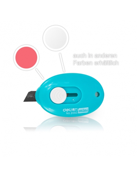 Runde Mini Edelstahl Cutter-Messer - ultrascharfe 9mm Klinge - für F