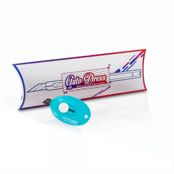 Runde Mini Edelstahl Cutter-Messer - ultrascharfe 9mm Klinge - für F