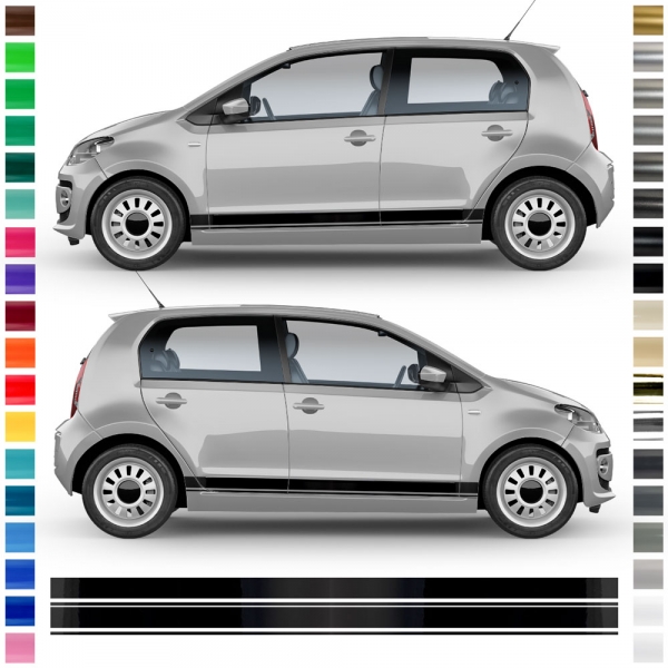 Seitenstreifen passend für VW UP GTI