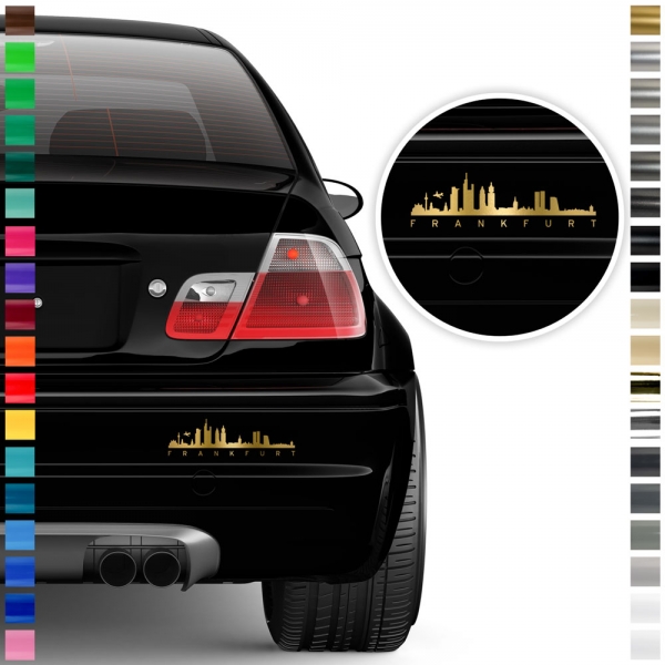 Frankfurt Aufkleber Set - Individueller Dekor für wahre Fans