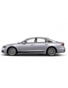 "Audi A8 Seiten-Streifen Set/Dekor - Enhance Your Ride with Customiza
