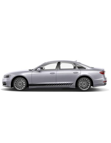 "Audi A8 Side Strip Set/Decor - Enhance Your Ride with Customiza