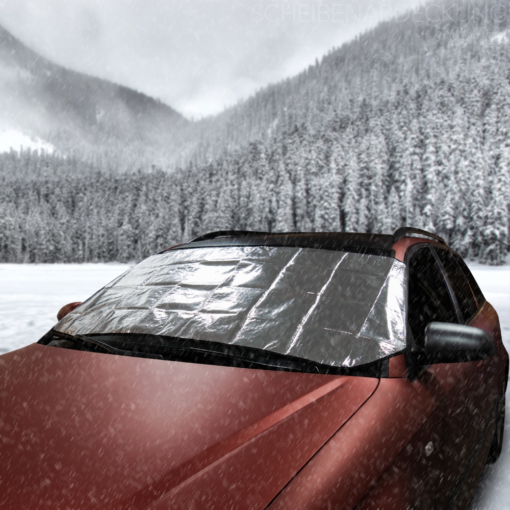 Windschutzscheibenabdeckung Auto Schneeabdeckung Auto Windschutzscheibe  Abdeckung Schneeschutz Eis blockiert Frontscheibe Schutz außen Autozubehör