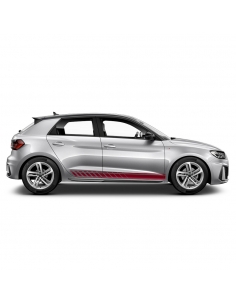 Audi A1 Seiten-Streifen Set - Individueller Style in Wunschfarbe