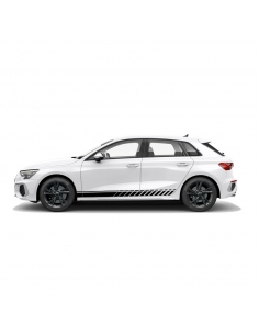 Custom Audi A3 Seiten-Streifen Set: Unleash Your Style