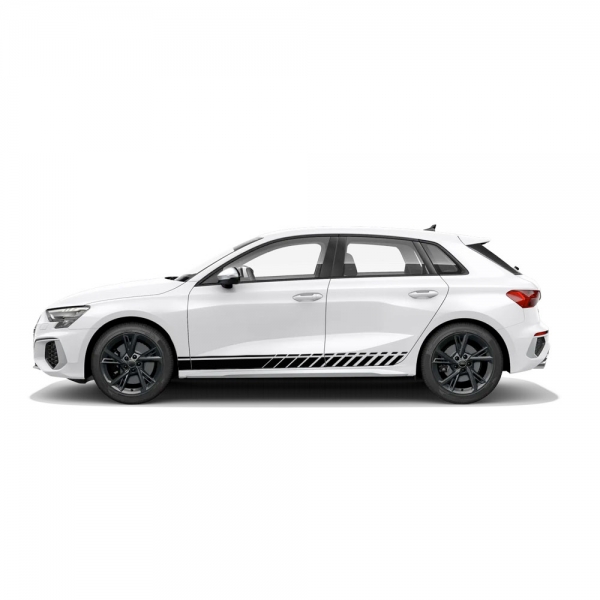 Custom Audi A3 Seiten-Streifen Set: Unleash Your Style