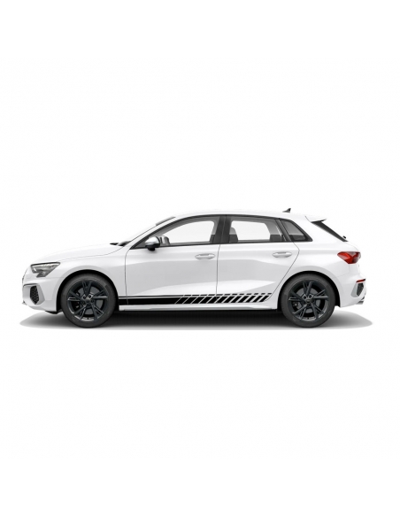 Custom Audi A3 Seiten-Streifen Set: Unleash Your Style