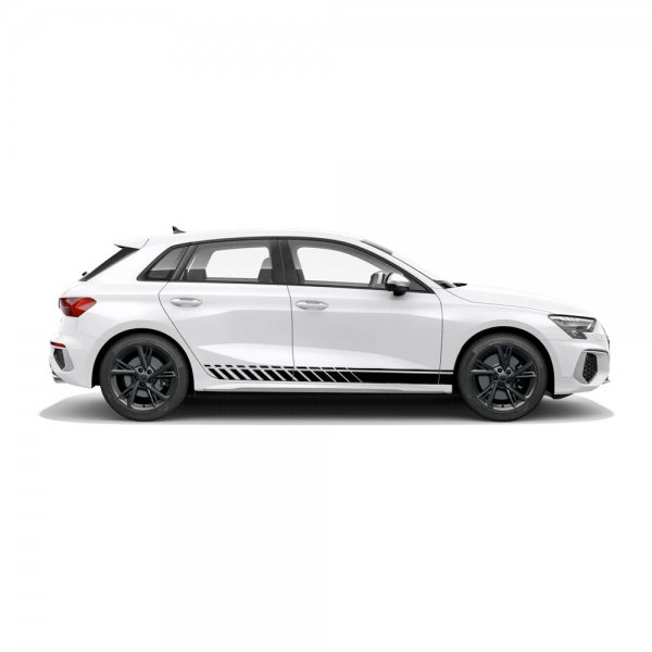 Custom Audi A3 Seiten-Streifen Set: Unleash Your Style
