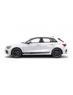 "Personalisierte Seiten-Streifen für Audi A3 - Individualisieren Sie