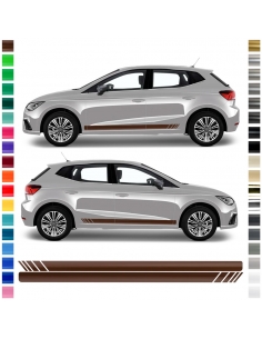 "Clean Side Strip Set for Seat Ibiza in Wishing Colour - Stylish