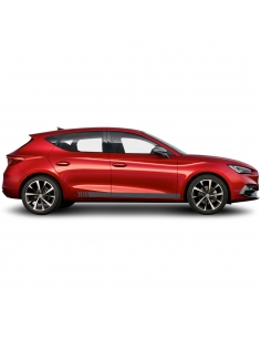 "Clean side stripe set for Seat Leon - Stylish decors in desire