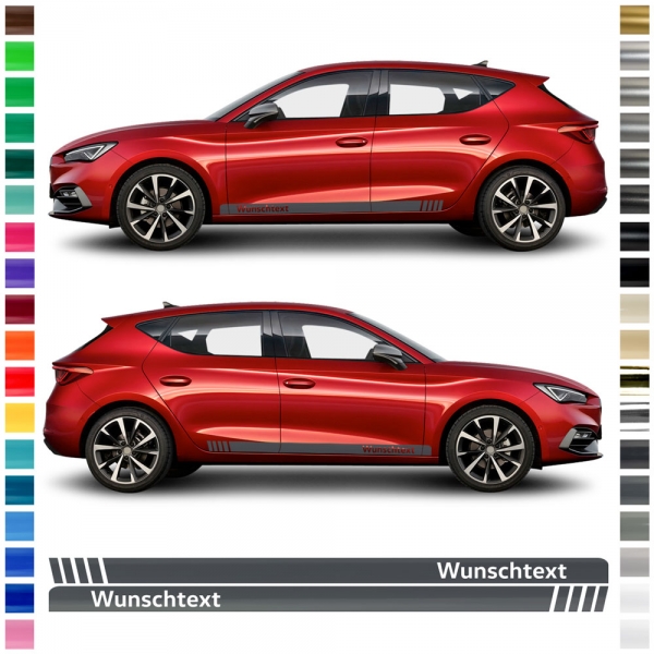 Seitenstreifen passend für Seat Leon