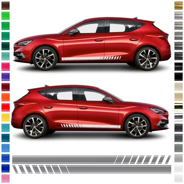 Seitenstreifen passend für Seat Leon