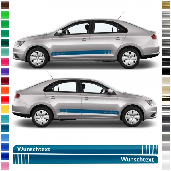 Seitenstreifen passend für Seat Toledo
