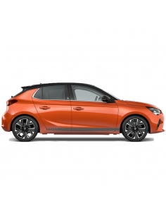 Opel Corsa Seiten-Streifen Set: Personalisierte Aufkleber in Wunschfa
