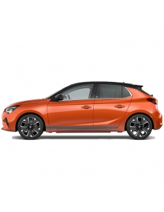 Opel Corsa Seiten-Streifen Set: Personalisierte Aufkleber in Wunschfa