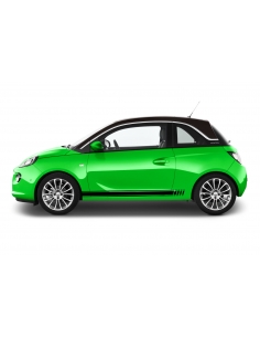 B-Stock "Clean" side stripes set / decor suitable for Opel Adam in black gloss