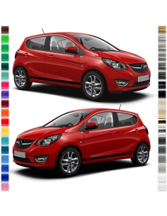 Opel Karl Side Stripe Set - Wish color | Custom decor