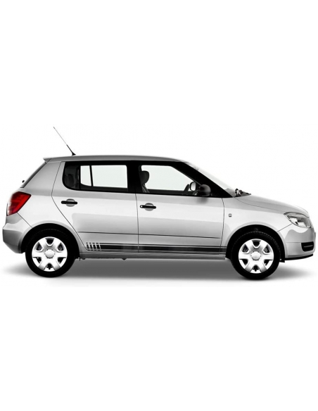 Sticker - side stripe set/décor suitable for Skoda Fabia in desired color