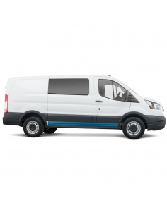 Sticker - side stripe set/décor suitable for Ford Transit in desired color - Motif: Standard