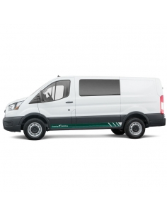 Sticker - side stripe set/décor suitable for Ford Transit in desired color - Motif: Camping Edition Racing