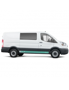 "Ford Transit Seiten-Streifen Set - Mountain Silhouette Racing - Wuns