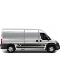 Side stripe set/décor suitable for Fiat Ducato - Mountain Edition (without stroke) in desired color