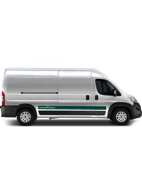 Fiat Ducato Seiten-Streifen Set - Camping Edition in Wunschfarbe