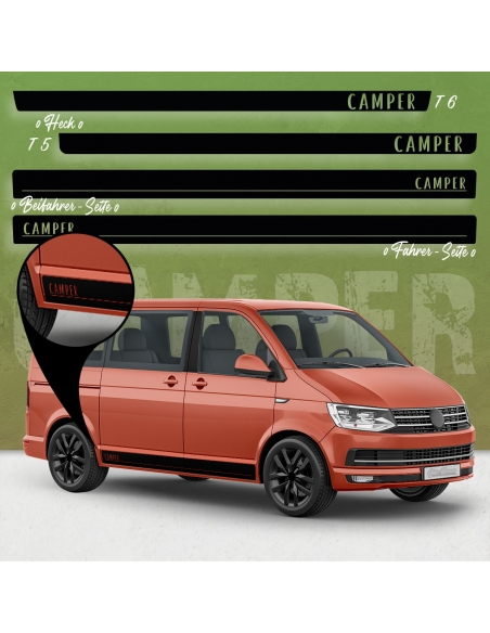 "Upgrade Your Volkswagen/VW T4, T5 & T6 Bus with Customizable Camper