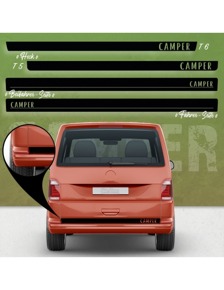 "Upgrade Your Volkswagen/VW T4, T5 & T6 Bus with Customizable Camper