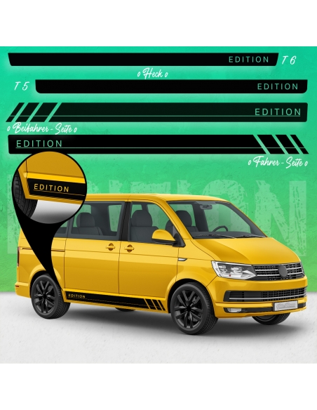 "Transform Your VW T5 & T6 Edition R Bus with Customizable Seiten-Str