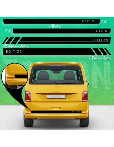 "Transform Your VW T5 & T6 Edition R Bus with Customizable Pages-Str