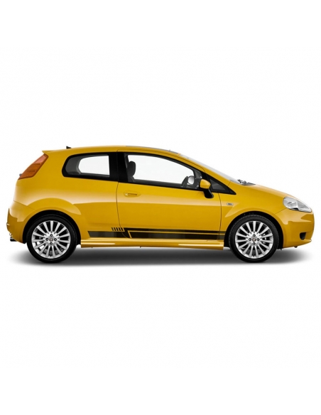 Side strips suitable for Fiat Punto