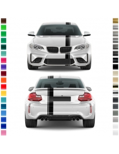 Car Viper stripes in desired color stickers, decorative stickers, racing stripes 200x13cm