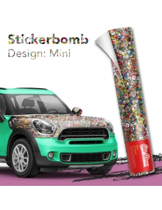 Stickerbomb car foil for 3D...