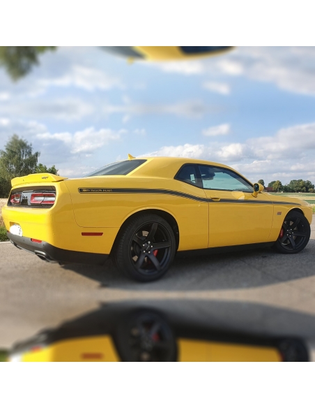 Sticker side stripe set/décor suitable for Dodge Challenger Hornet in desired color