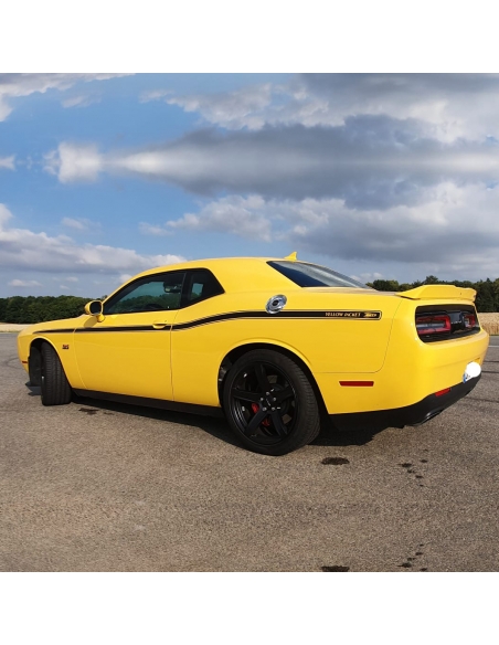 Sticker side stripe set/décor suitable for Dodge Challenger Hornet in desired color