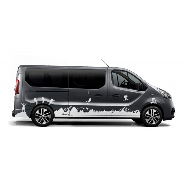 Seitenstreifen passend für Renault Trafic