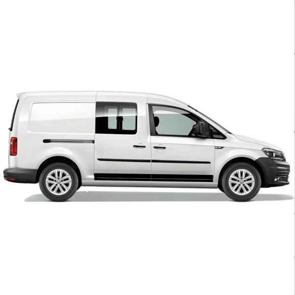 Seiten-Streifen Set für VW Caddy Maxi - Individuelles Dekor in Wunsc