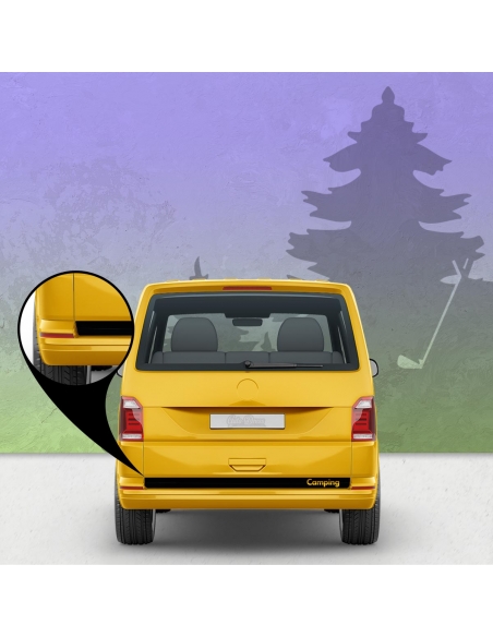 Camping Seitenstreifen Set für VW T5 & T6 Bus | Wunschfarbe | Perfek
