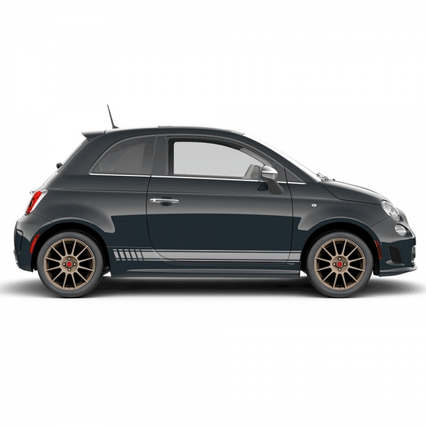 Abarth-Esseesse Seitenstreifen Set für Fiat 500 595: Stilvolles Deko