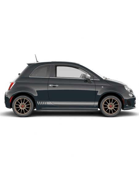 Abarth-Esseesse Side Strip Set for Fiat 500 595: Stylish decoration