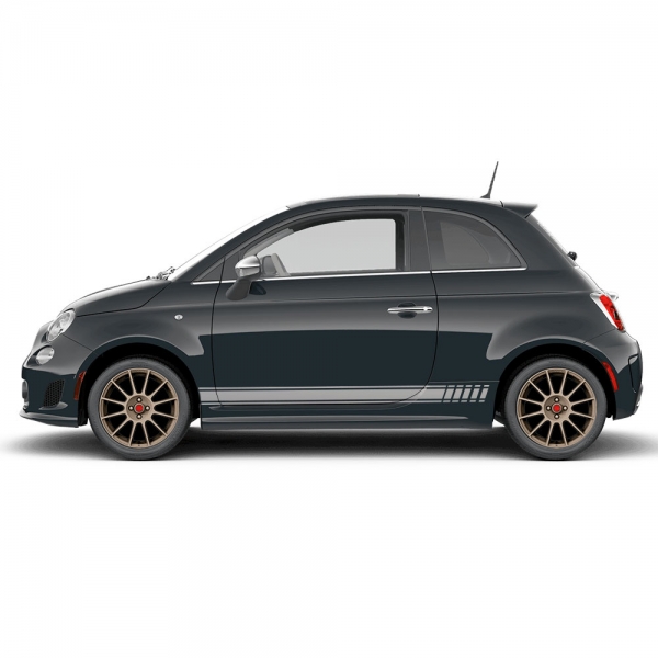 Abarth-Esseesse Seitenstreifen Set für Fiat 500 595: Stilvolles Deko