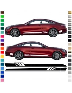 Sticker - Side Stripe Set/Décor suitable for Mercedes-Benz E-Class C238 AMG Edition One in desired colour